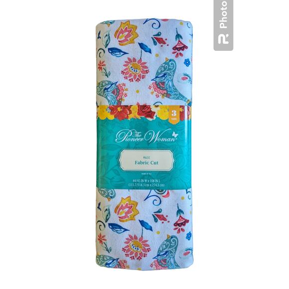 The Pioneer Woman MAZIE FLORAL 3 yards Fabric Cut 44/45 x 108" 100% Cotton - Picture 1 of 1